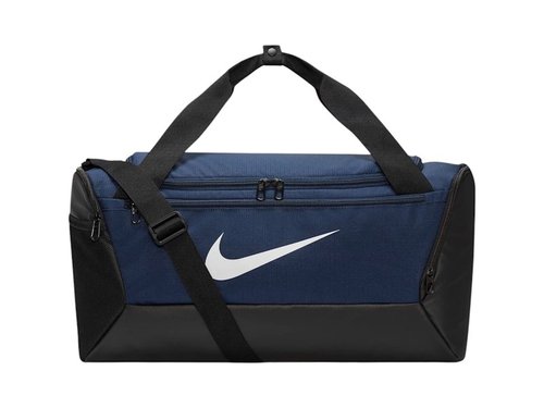 Nike Brasilia Training Duffel Bag Small, 41L - Midnight Navy/Black/White - DM3976-410