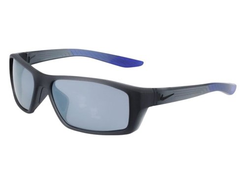 Nike Brazen Wrap Sunglasses CT822801259 - Matte Dark Grey Grey Silver (Brazen/Shadow/Mi
