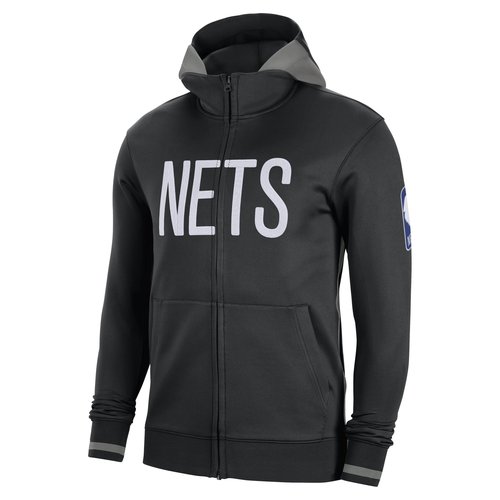 Showtime Nike Dri-FIT NBA Full-Zip Hoodie - Black/Dark Steel Grey/Black/White - DN7790-010