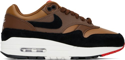 Nike Air Max 1 '87 - Cacao Wow/Light British Tan/Fire Red - FZ1468-200