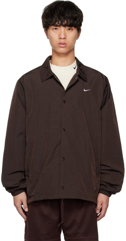 brown jacket nike