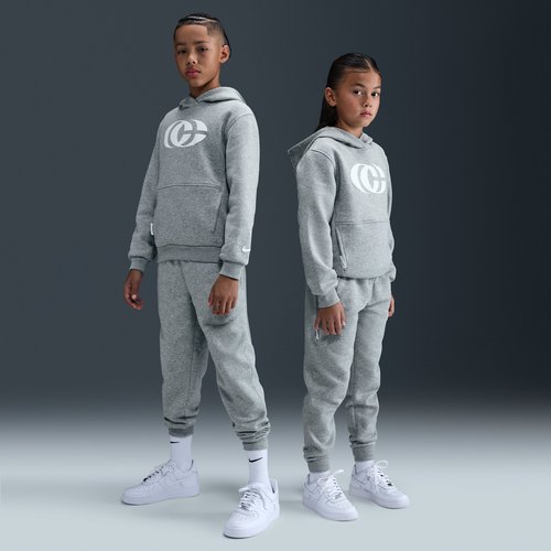 Nike Caitlin Clark Fleece Pant - Dark Grey Heather/White/White - IQ5886-063