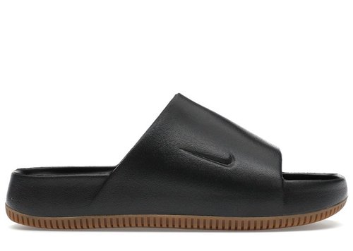Nike Calm Slide - Black/Gum Medium Brown/Black - FD4116-003
