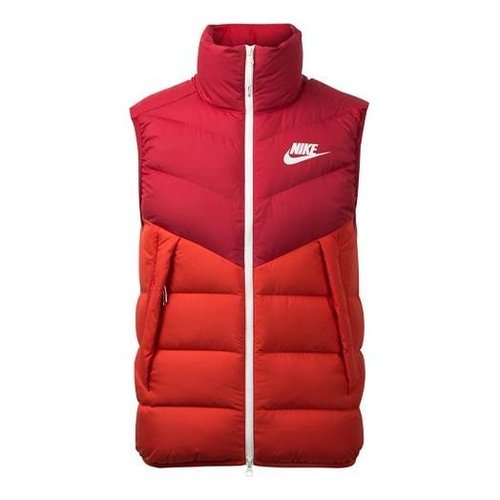 Nike Casual Sports Down Vest - Red - 928860-687