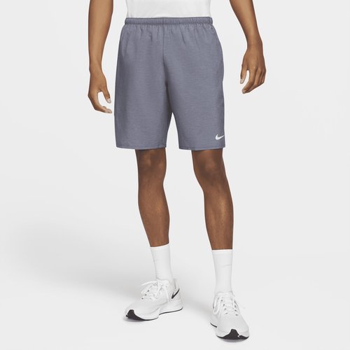 Nike Challenger Brief-Lined Running Shorts - Obsidian/Heather - CZ9064-451