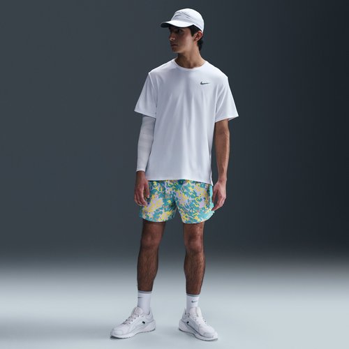 Nike Challenger Dri-FIT 5" Brief-Lined Running Shorts - Dusty Cactus/Parachute Beige/Black - HQ0234-345