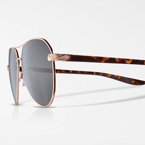 Nike City Aviator Polarized Sunglasses - Rose Gold - DM0079-600