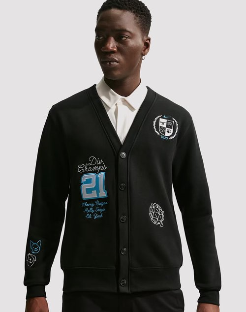 Nike Club x Doernbecher Freestyle Cardigan - Black - IQ7156-010
