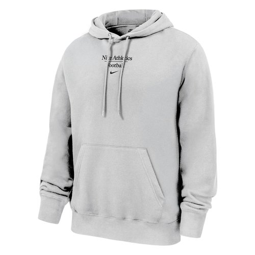 Nike Club Fleece Football Pullover Hoodie - White - M31233FB25-WHT