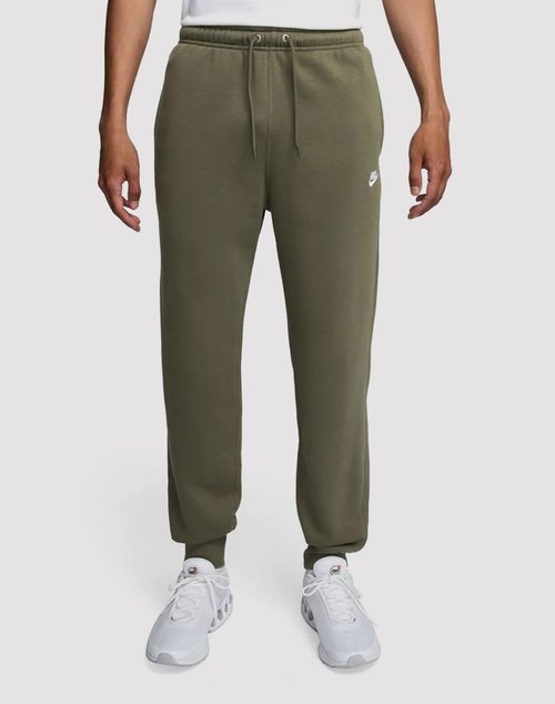 Nike Club Fleece Joggers - Olive Green - FN3787-222