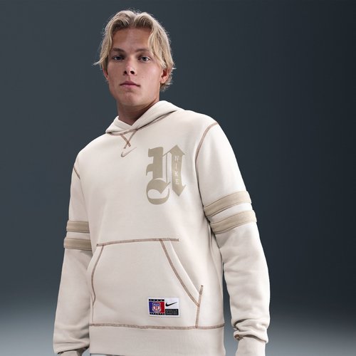 Nike Club Fleece Pullover Hoodie - Light Bone - IH7489-072