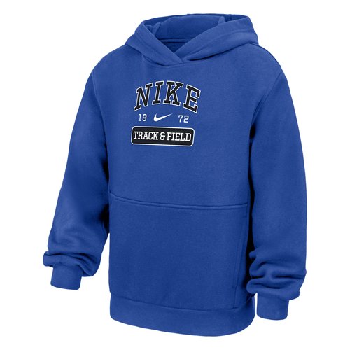 Nike Club Fleece Track and Field Pullover Hoodie - Game Royal - B31670TF25-RYL