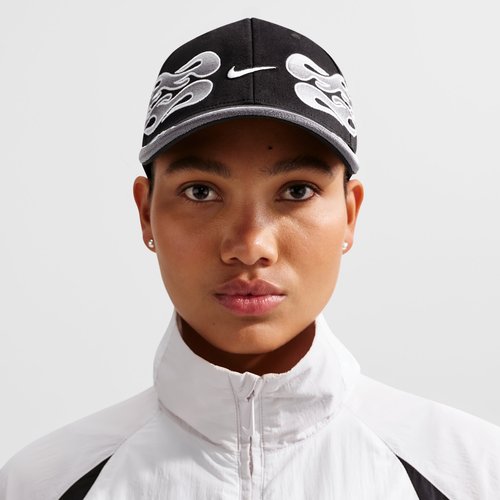 Nike Club Structured OG Flame Cap - Black - IH9258-010