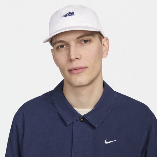 Nike Club Unstructured Dunk Patch Cap - White - FN4404-100