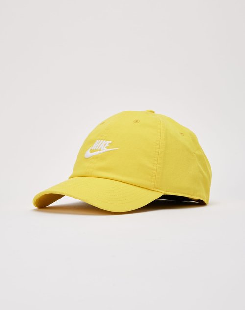 Nike Club Unstructured Futura Hat - Yellow - FB5368-718