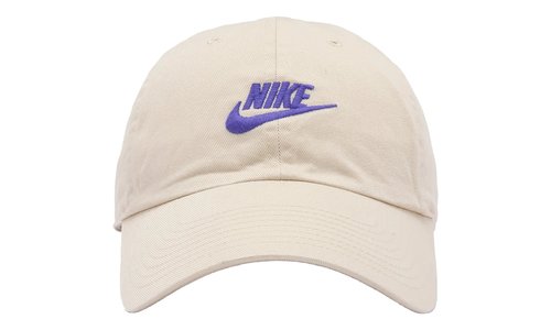 Nike Club Unstructured Futura Wash Cap - Light Khaki/Sapphire - FB5368-229