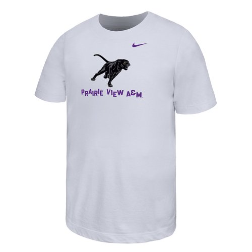Nike College Prairie View A&M University Short-Sleeve T-Shirt - White - B11377PVUN25-WHT