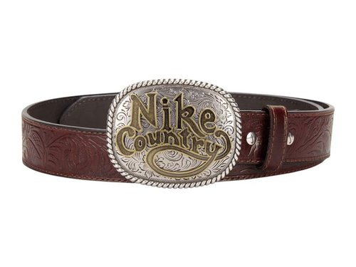 Nike Country Belt - Brown/Silver