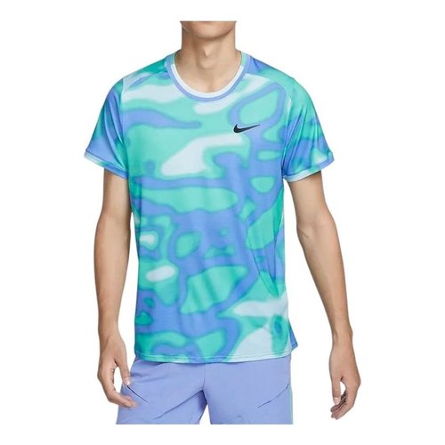 Nike Court Advantage Dri-Fit T-Shirt - Blue/Black - FQ2109-474
