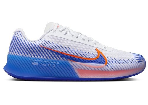 NikeCourt Air Zoom Vapor 11 HC - White/Hyper Crimson/Hyper Royal - DR6966-105