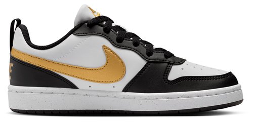 Nike Court Borough Low Recraft - Black/Black/White/Metallic Gold - DV5456-008