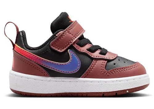 Nike Court Borough Low Recraft - Black/Red Sepia/Team Orange/Deep Night - IO6964-002
