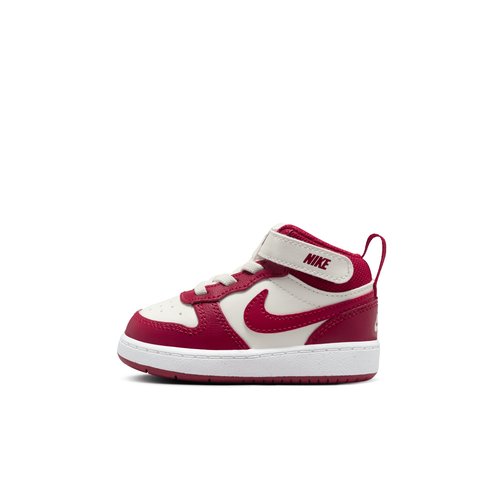 Nike Court Borough Mid 2 - Sail/White/Gym Red - CD7784-124