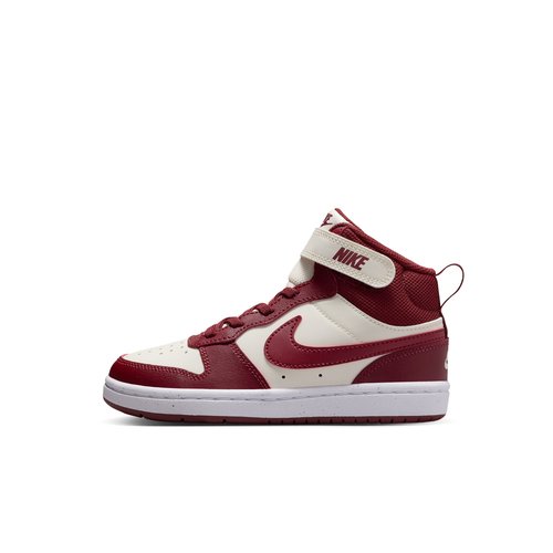 Nike Court Borough Mid 2 PSV - Soft Pearl/Dark Team Red - CD7783-013