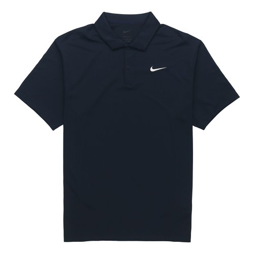 Nike Court Dri-Fit Tennis lapel Short Sleeve polo Navy Blue