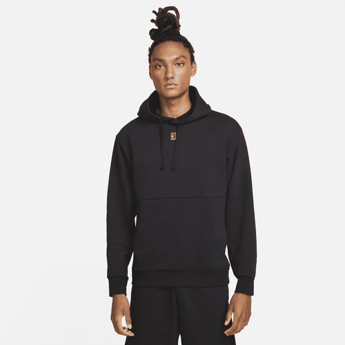 Nike Court Fleece Tennis Hoodie - Black - DA5711-010