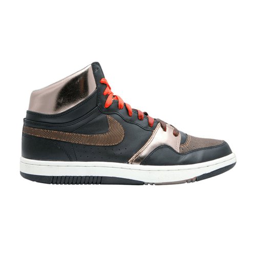 Nike Court Force High - Black/Metallic Copper-White-Team Red - 314431-081