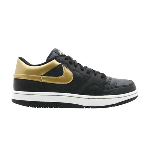 Nike Court Force Low - Black/Metallic Gold-White - 313561-071