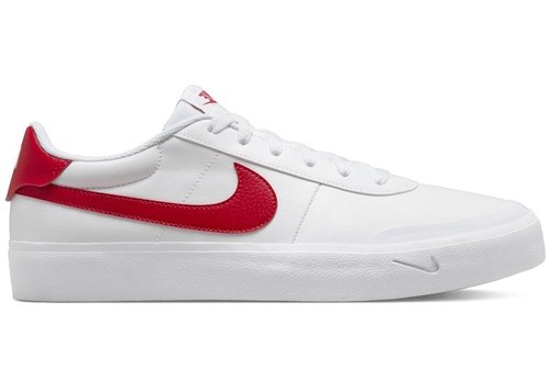 Nike Court Shot - White/Photon Dust/Wolf Grey/University Red - FQ8146-102