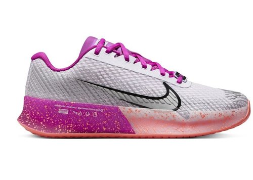 NikeCourt Air Zoom Vapor 11 Premium HC - Barely Grape/Vivid Grape/Light Wild Mango/Metallic Silver - FQ7266-500