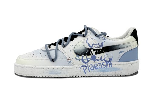 Nike Court Vision 1 - Custom Shoes - 634179