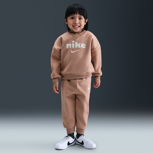 Nike Cozy Comfort 2-Piece Crew Set - Desert Dust - 76M558-JAK