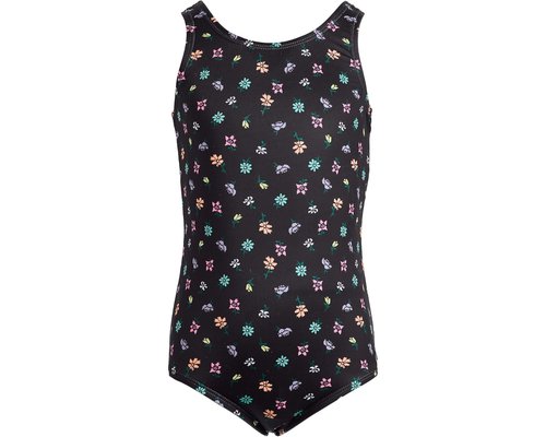 Nike Crafted Blooms U-Back One Piece Swimsuits One Piece - Jet Black - NESSG768