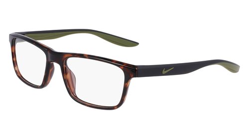 Nike Demo Rectangular Eyeglasses Nike 7046 239 54 - Black/Tortoise - NIKE704623954