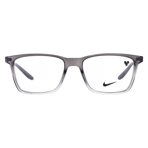 Nike Demo Rectangular Eyeglasses Nike 7286 035 54 - Grey - NIKE728603554