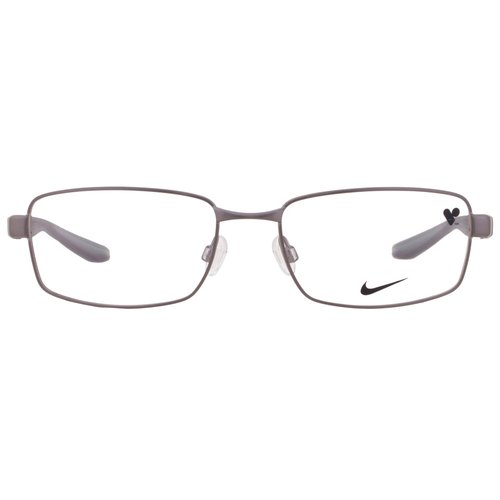 Nike Demo Rectangular Eyeglasses Nike 8195N 050 58 - Gunmetal - NIKE 8-95N