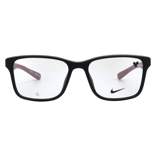 Nike Demo Square Eyeglasses Nike 7014 002 55 - Black/Red - NIKE701400255