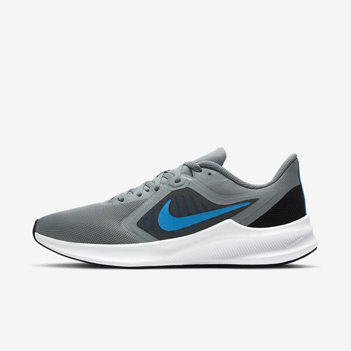 Nike Downshifter 10 - Particle Grey/Black/Smoke Grey/Photo Blue - CI9981-014