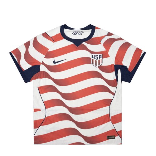 USMNT 2026 Match Home Nike Aero-FIT Soccer Authentic Jersey - Sail/Midnight Navy/Midnight Navy - IB5183-133