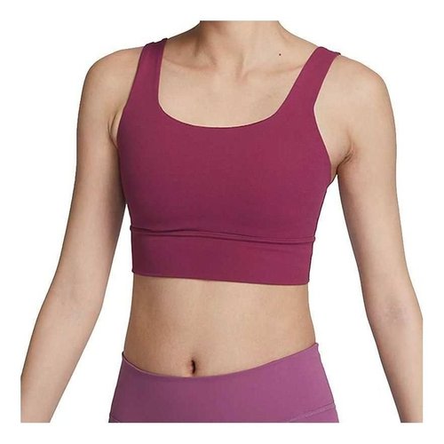 Nike Dri-FIT Alate Ellipse Sports Bra Top - Pink/Red - DO6620-653