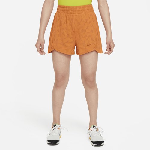 Nike Dri-FIT Breezy High-Waisted Training Shorts - Monarch/Dark Russet - FB1095-815
