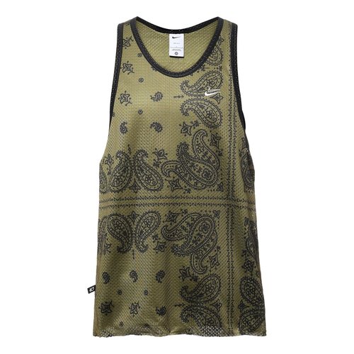 Nike Dri-fit Casual Breathable Cashew Sleeveless Atomic Green Vest - Multi-Color - DH7372-378
