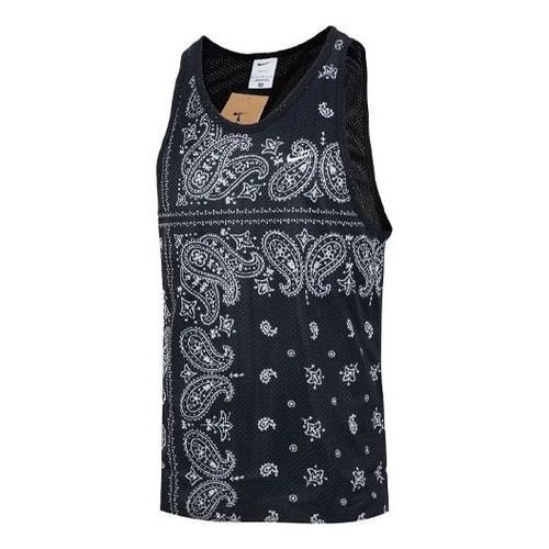 Nike Dri-fit Casual Breathable cashew Sleeveless Vest Black - Multi-Color - DH7372-010