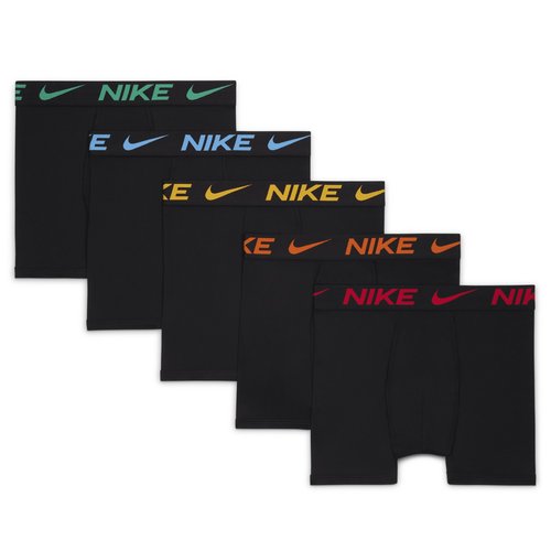 Nike Dri-FIT Color Pop Boxer Briefs 5-Pack - Black - 9N1159-023