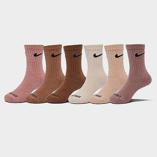 Nike Dri-Fit Crew Socks 6-Pack - Multicolor - UN0019-W0J