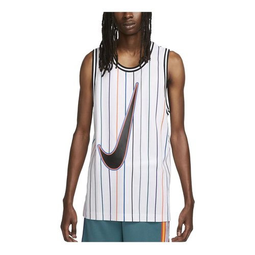 Nike Dri-Fit DNA Basketball Jersey - White/Multi-Color - DX0436-100